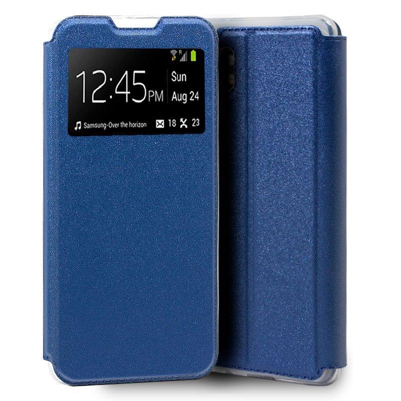 Funda COOL Flip Cover para Xiaomi Mi Note 10 / Mi Note 10 Pro Liso Azul - PixelPlaza