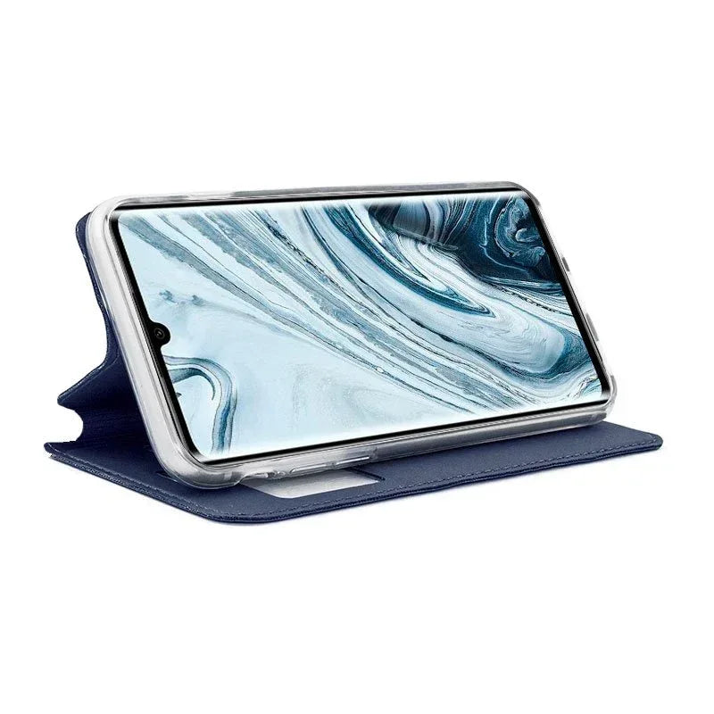 Funda COOL Flip Cover para Xiaomi Mi Note 10 / Mi Note 10 Pro Liso Azul - PixelPlaza