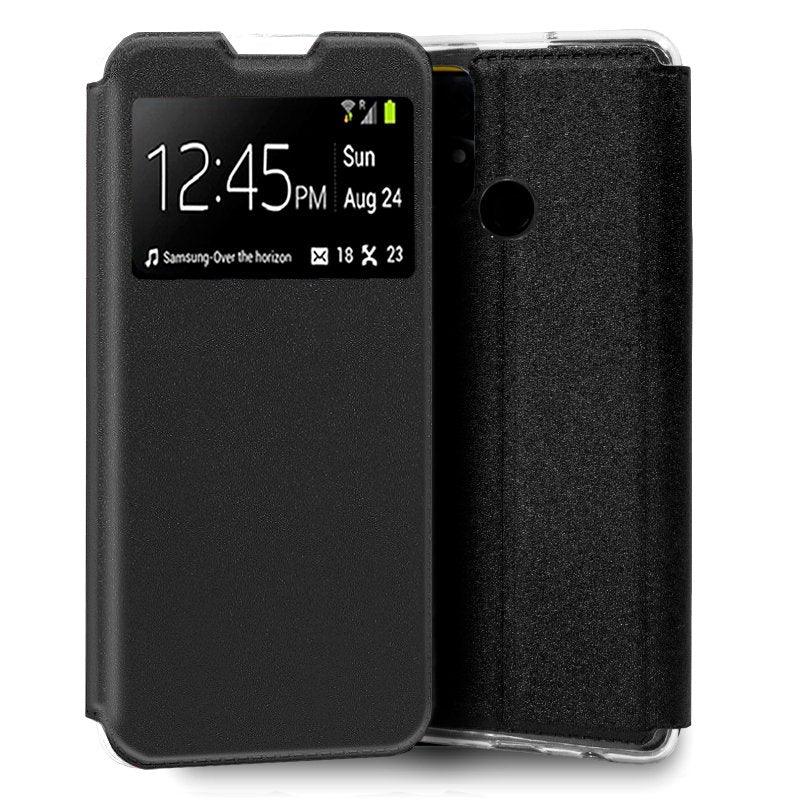 Funda COOL Flip Cover para Xiaomi Poco C40 Liso Negro - PixelPlaza