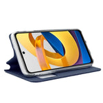 Funda COOL Flip Cover para Xiaomi Poco M4 Pro 5G / Redmi Note 11S 5G Liso Azul - PixelPlaza