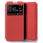 Funda COOL Flip Cover para Xiaomi Poco M4 Pro 5G / Redmi Note 11S 5G Liso Rojo - PixelPlaza