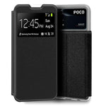 Funda COOL Flip Cover para Xiaomi Poco M4 Pro Liso Negro - PixelPlaza
