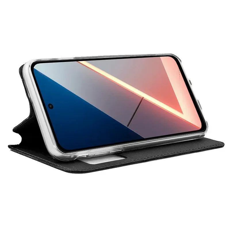 Funda COOL Flip Cover para Xiaomi Poco M7 Liso Negro - PixelPlaza
