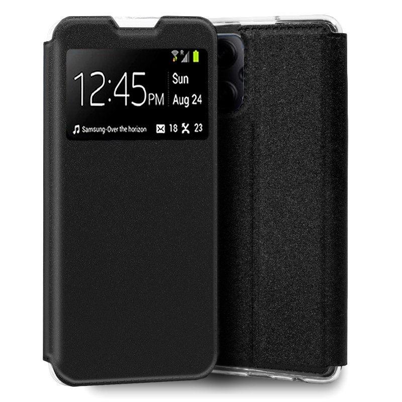 Funda COOL Flip Cover para Xiaomi Poco X5 Pro 5G Liso Negro - PixelPlaza