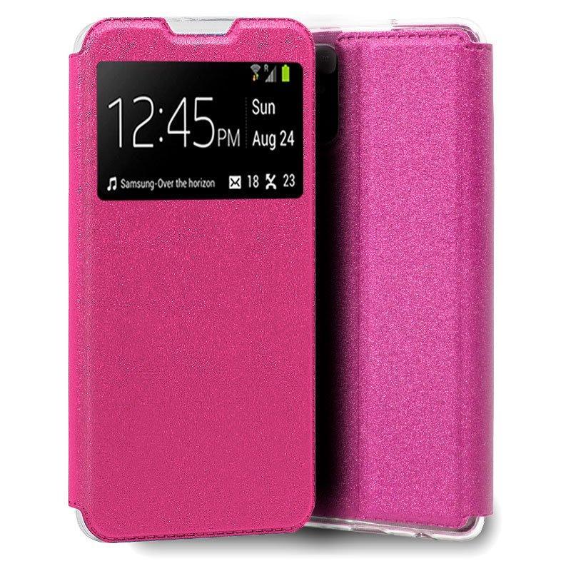 Funda COOL Flip Cover para Xiaomi Redmi 10 / Redmi 10 2022 Liso Rosa - PixelPlaza