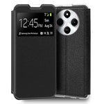 Funda COOL Flip Cover para Xiaomi Redmi 14C / Poco C75 Liso Negro - PixelPlaza