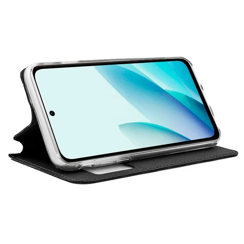 Funda COOL Flip Cover para Xiaomi Redmi 15 / 15 5G Liso Negro - PixelPlaza