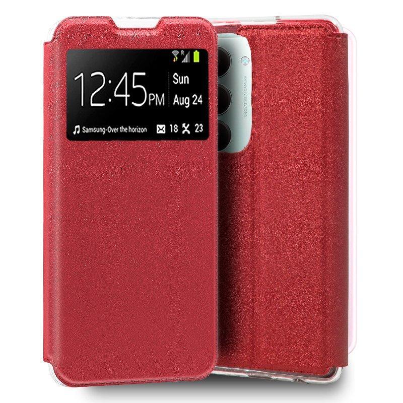Funda COOL Flip Cover para Xiaomi Redmi 15 / 15 5G Liso Rojo - PixelPlaza