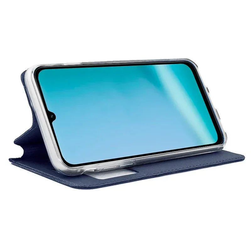 Funda COOL Flip Cover para Xiaomi Redmi 15C / 15C 5G / Poco C85 Liso Azul - PixelPlaza
