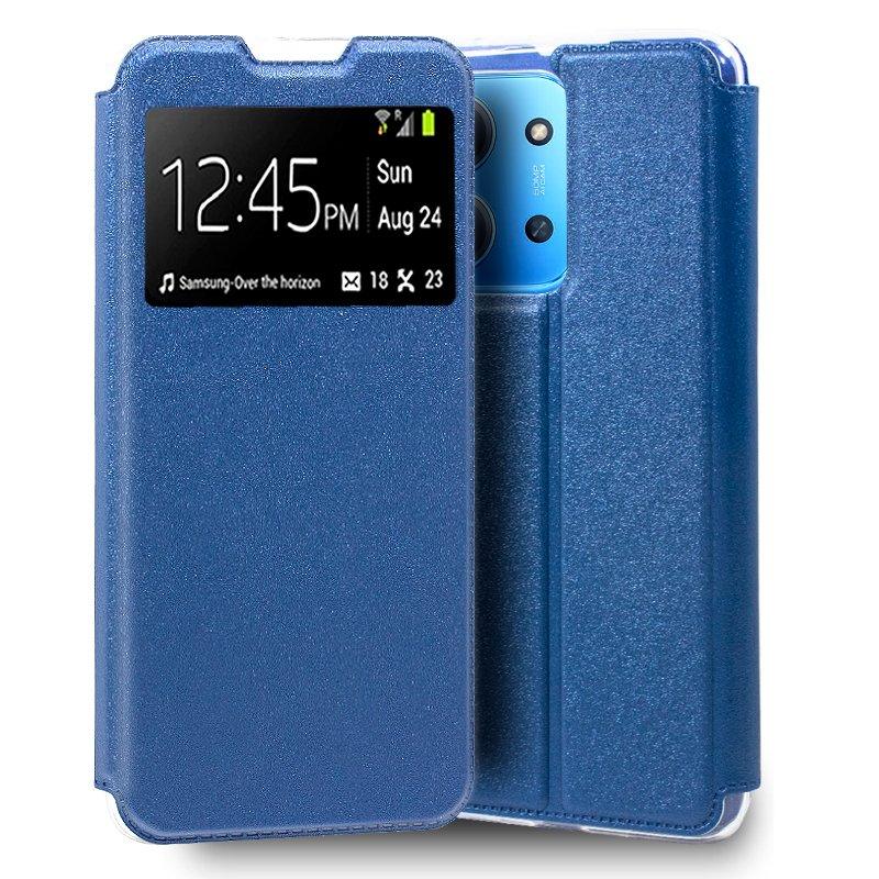Funda COOL Flip Cover para Xiaomi Redmi 15C / 15C 5G / Poco C85 Liso Azul - PixelPlaza