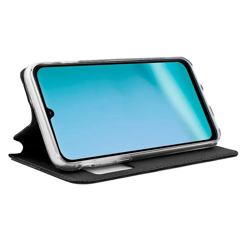 Funda COOL Flip Cover para Xiaomi Redmi 15C / 15C 5G / Poco C85 Liso Negro - PixelPlaza