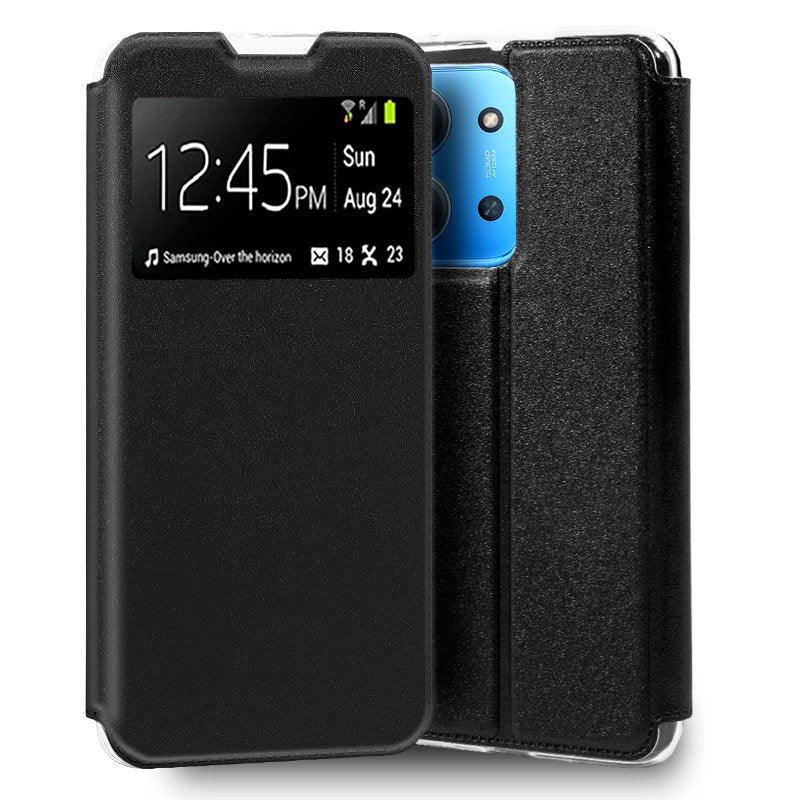 Funda COOL Flip Cover para Xiaomi Redmi 15C / 15C 5G / Poco C85 Liso Negro - PixelPlaza