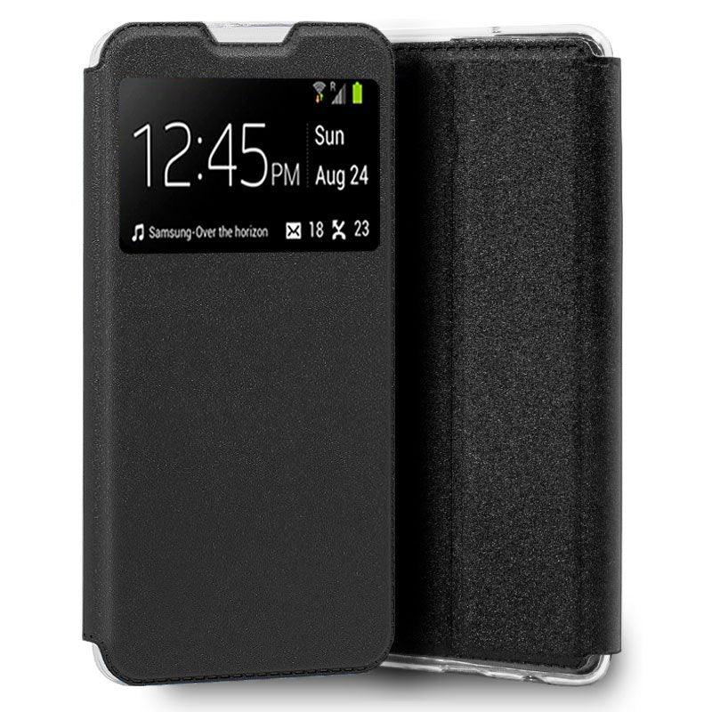 Funda COOL Flip Cover para Xiaomi Redmi 9A / 9AT Liso Negro - PixelPlaza