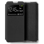 Funda COOL Flip Cover para Xiaomi Redmi Note 10 5G / Pocophone M3 Pro 5G Liso Negro - PixelPlaza
