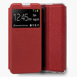 Funda COOL Flip Cover para Xiaomi Redmi Note 10 / Note 10S / Poco M5s Liso Rojo - PixelPlaza