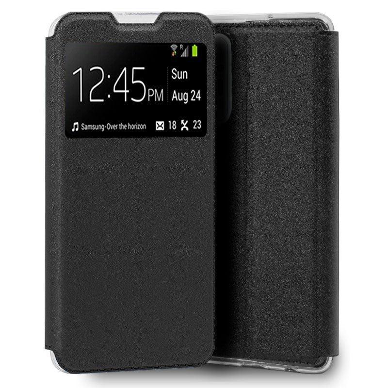 Funda COOL Flip Cover para Xiaomi Redmi Note 10 Pro Liso Negro - PixelPlaza