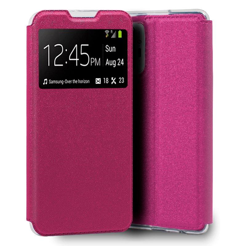 Funda COOL Flip Cover para Xiaomi Redmi Note 10 Pro Liso Rosa - PixelPlaza
