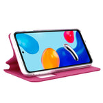 Funda COOL Flip Cover para Xiaomi Redmi Note 11 / Note 11S Liso Rosa - PixelPlaza