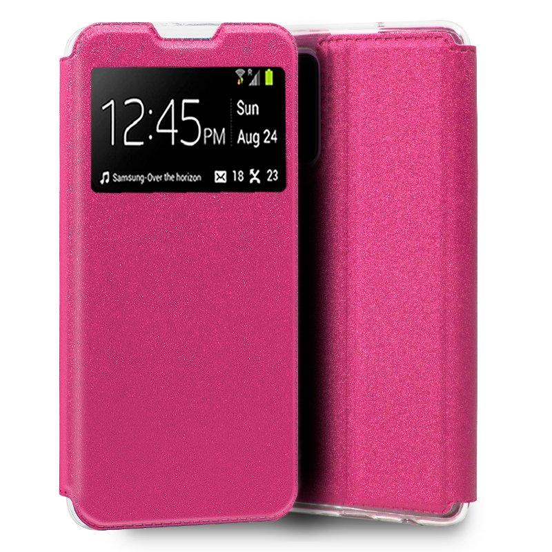 Funda COOL Flip Cover para Xiaomi Redmi Note 11 / Note 11S Liso Rosa - PixelPlaza