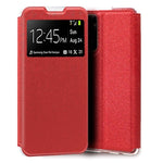 Funda COOL Flip Cover para Xiaomi Redmi Note 11 Pro / Note 11 Pro 5G / Note 12 Pro 4G Liso Rojo - PixelPlaza
