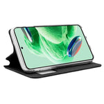Funda COOL Flip Cover para Xiaomi Redmi Note 12 5G / Poco X5 5G Liso Negro - PixelPlaza
