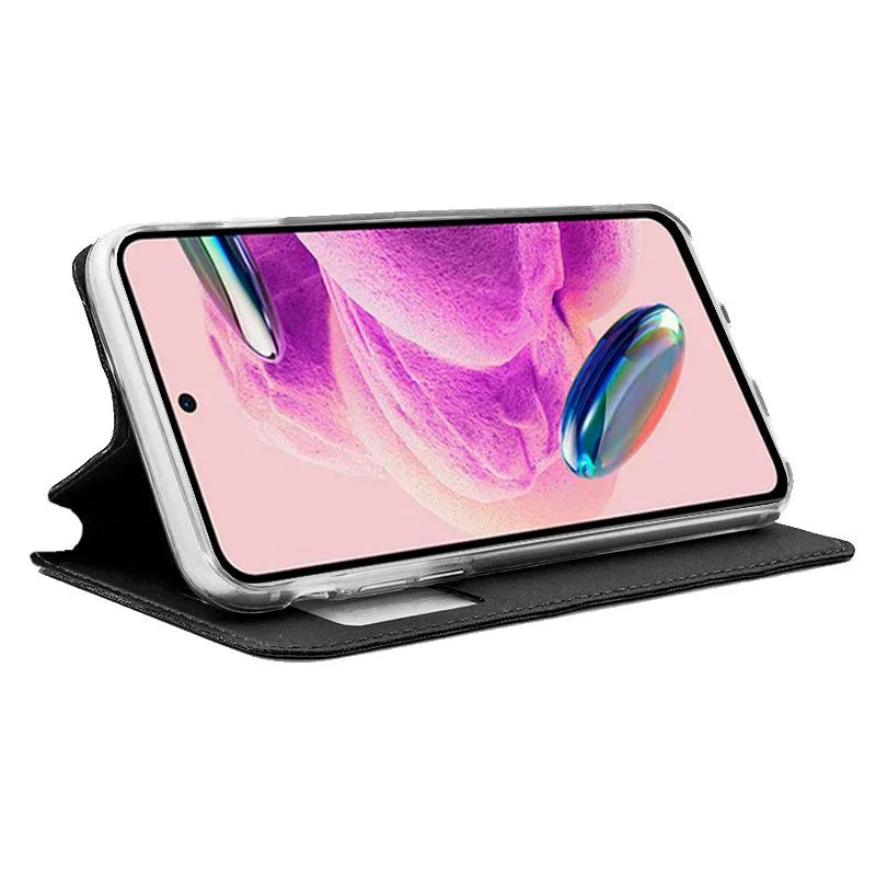 Funda COOL Flip Cover para Xiaomi Redmi Note 12S Liso Negro - PixelPlaza