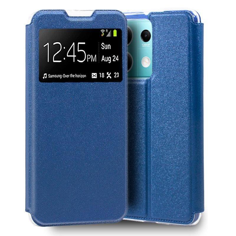 Funda COOL Flip Cover para Xiaomi Redmi Note 13 5G Liso Azul - PixelPlaza