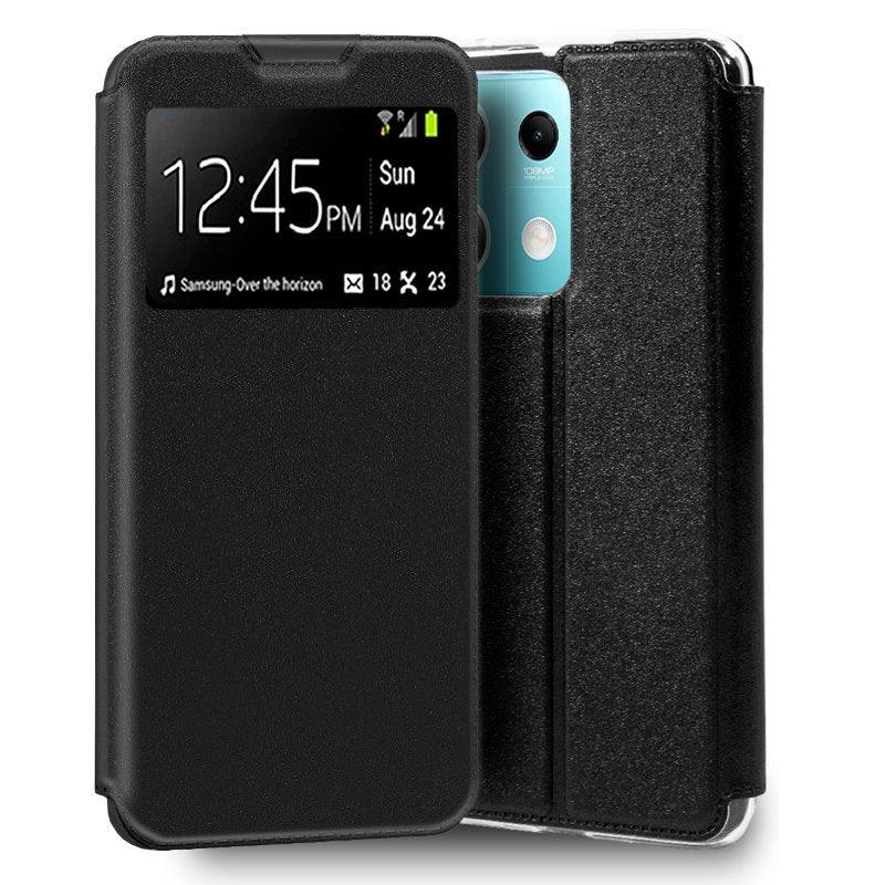Funda COOL Flip Cover para Xiaomi Redmi Note 13 5G Liso Negro - PixelPlaza