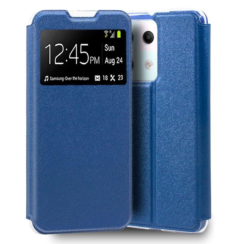 Funda COOL Flip Cover para Xiaomi Redmi Note 13 Pro 5G / Poco X6 5G Liso Azul - PixelPlaza