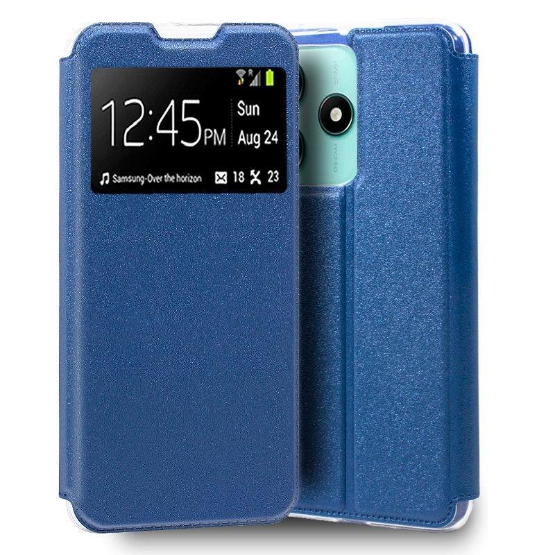 Funda COOL Flip Cover para Xiaomi Redmi Note 14 5G Liso Azul - PixelPlaza
