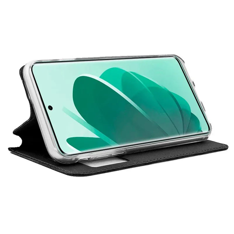 Funda COOL Flip Cover para Xiaomi Redmi Note 14 Pro 5G / Note 14 Pro Plus 5G / Poco X7 (Negro) - PixelPlaza