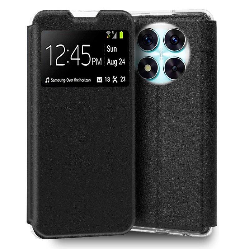 Funda COOL Flip Cover para Xiaomi Redmi Note 14 Pro 5G / Note 14 Pro Plus 5G / Poco X7 (Negro) - PixelPlaza