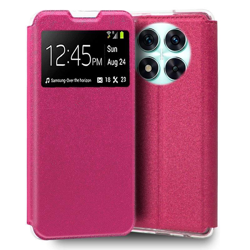 Funda COOL Flip Cover para Xiaomi Redmi Note 14 Pro 5G / Note 14 Pro Plus 5G / Poco X7 (Rosa) - PixelPlaza