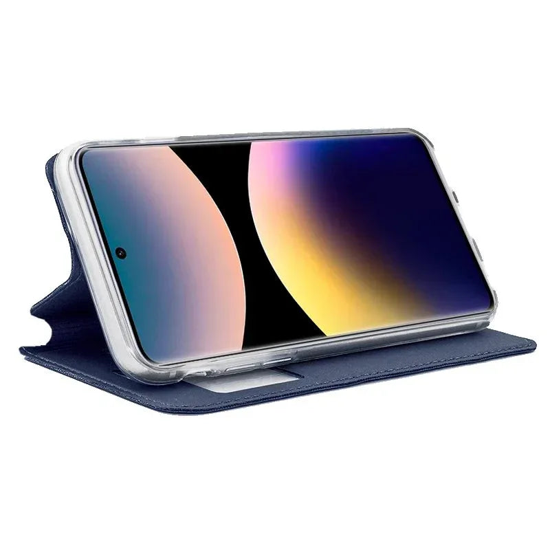 Funda COOL Flip Cover para Xiaomi Redmi Note 14 Pro Liso Azul - PixelPlaza