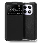 Funda COOL Flip Cover para Xiaomi Redmi Note 15 5G / Poco M8 Liso Negro