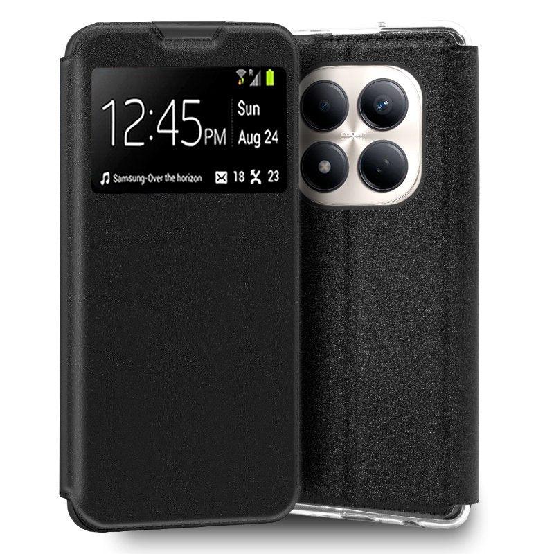 Funda COOL Flip Cover para Xiaomi Redmi Note 15 Pro 5G Liso Negro - PixelPlaza