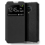 Funda COOL Flip Cover para Xiaomi Redmi Note 9S / Note 9 Pro Liso Negro - PixelPlaza