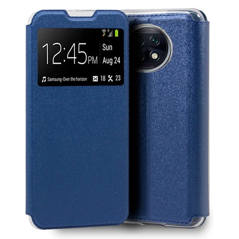 Funda COOL Flip Cover para Xiaomi Redmi Note 9T Liso Azul - PixelPlaza