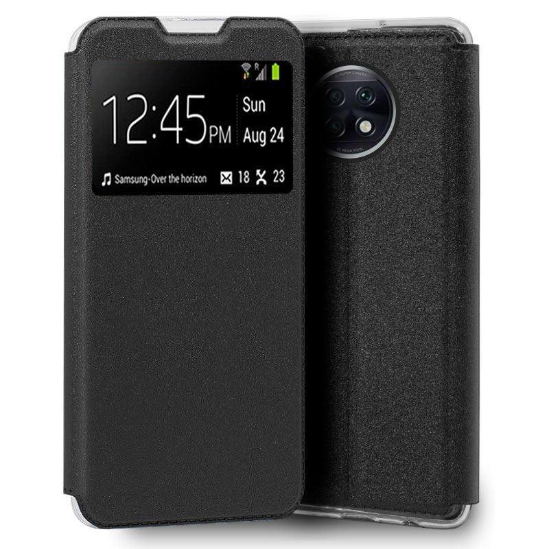 Funda COOL Flip Cover para Xiaomi Redmi Note 9T Liso Negro - PixelPlaza