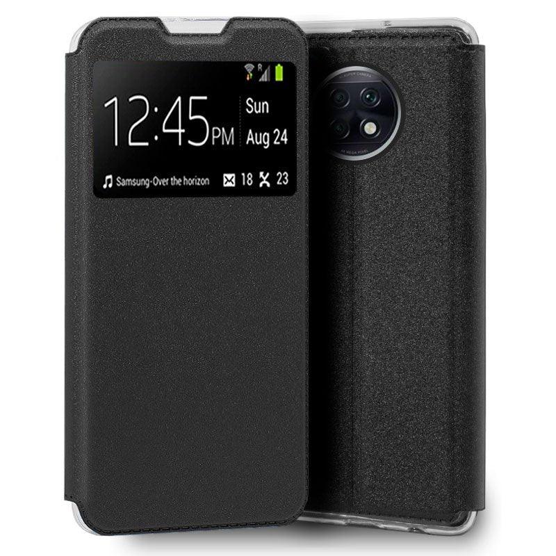 Funda COOL Flip Cover para Xiaomi Redmi Note 9T Liso Negro - PixelPlaza