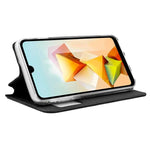 Funda COOL Flip Cover para ZTE Blade A33s Liso Negro - PixelPlaza