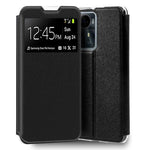 Funda COOL Flip Cover para ZTE Blade A72s Liso Negro - PixelPlaza