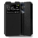 Funda COOL Flip Cover para ZTE Blade A75 Liso Negro - PixelPlaza