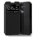 Funda COOL Flip Cover para ZTE Blade A75 Liso Negro - PixelPlaza