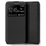Funda COOL Flip Cover para ZTE Blade V30 Vita Liso Negro - PixelPlaza