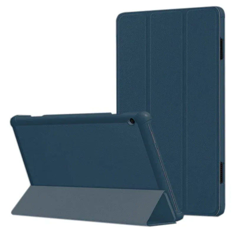 Funda COOL para Huawei Matepad T10s Polipiel Liso Azul 10.1 pulg - PixelPlaza