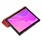 Funda COOL para Huawei Matepad T10s Polipiel Liso Rojo 10.1 pulg - PixelPlaza