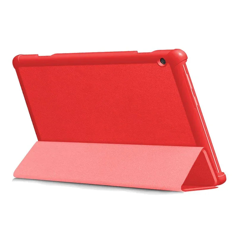 Funda COOL para Huawei Matepad T10s Polipiel Liso Rojo 10.1 pulg - PixelPlaza