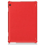 Funda COOL para Huawei Matepad T10s Polipiel Liso Rojo 10.1 pulg - PixelPlaza