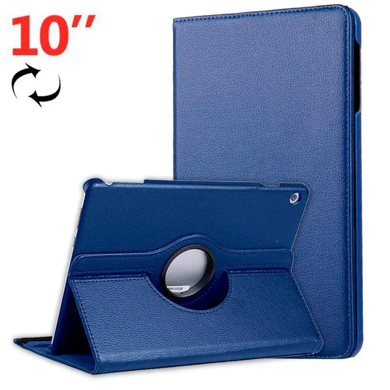 Funda COOL para Huawei Mediapad T5 Polipiel Liso Azul 10.1 pulg - PixelPlaza